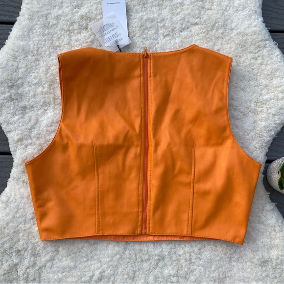 7 For All Mankind Matching Orange Set - Picture 4 of 4